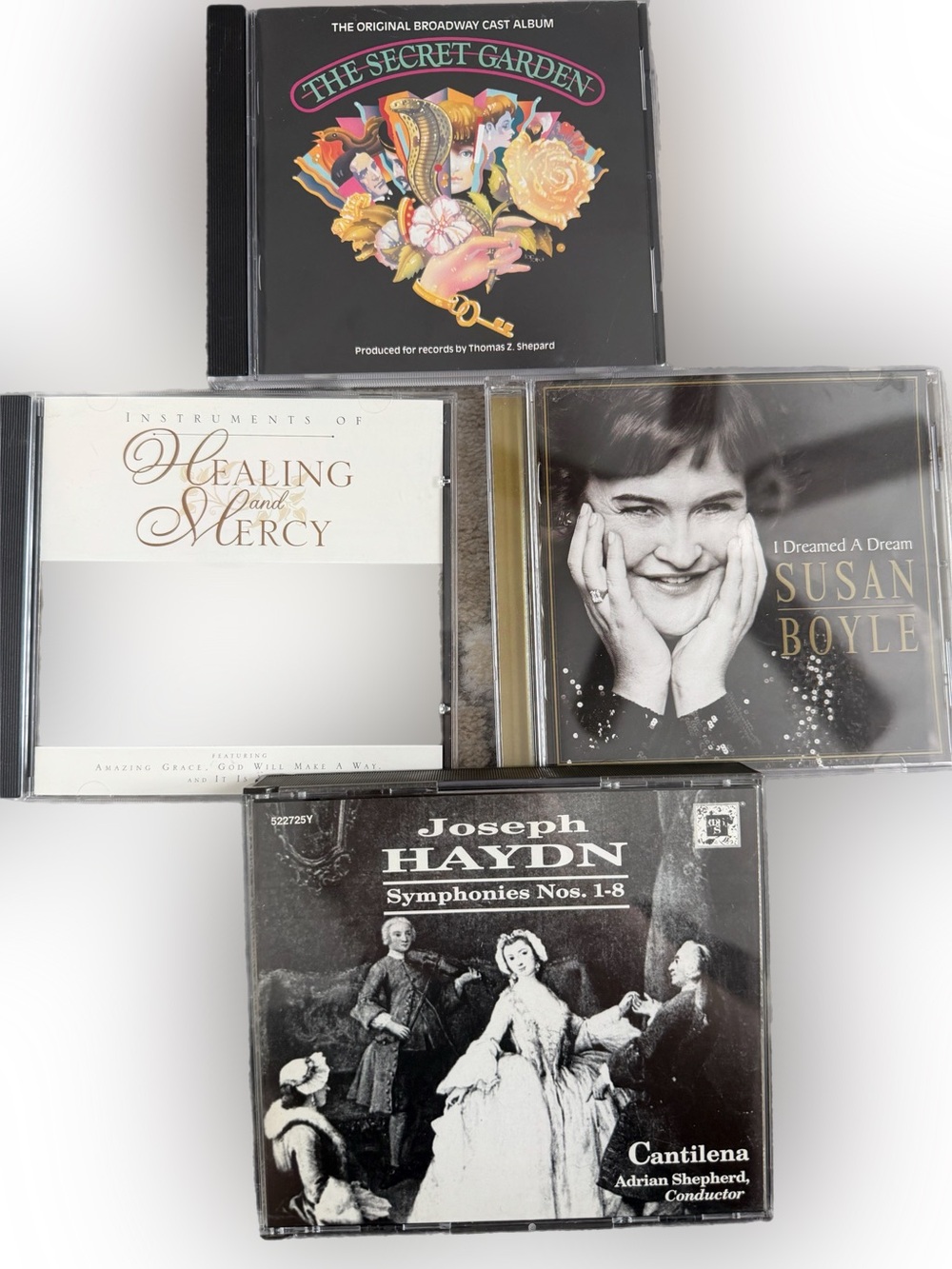 Assorted CD Lot — The Secret Garden, Susan Boyle, Haydn & More